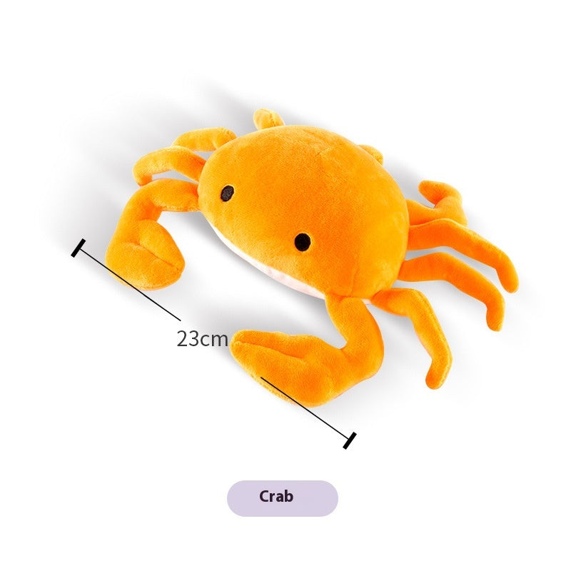 Cute Seafood Series Plush Doll Crab Lobster | Magic Stories