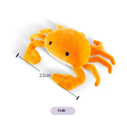 Cute Seafood Series Plush Doll Crab Lobster | Magic Stories