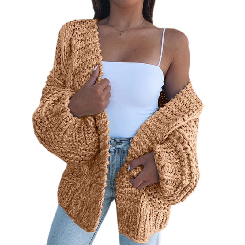 Cardigan bat shirt sweater women plush | Magic Stories