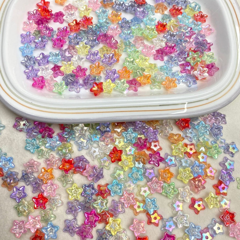 Translucent Flat-Back 5-Petal Acrylic Flower | Magic Stories