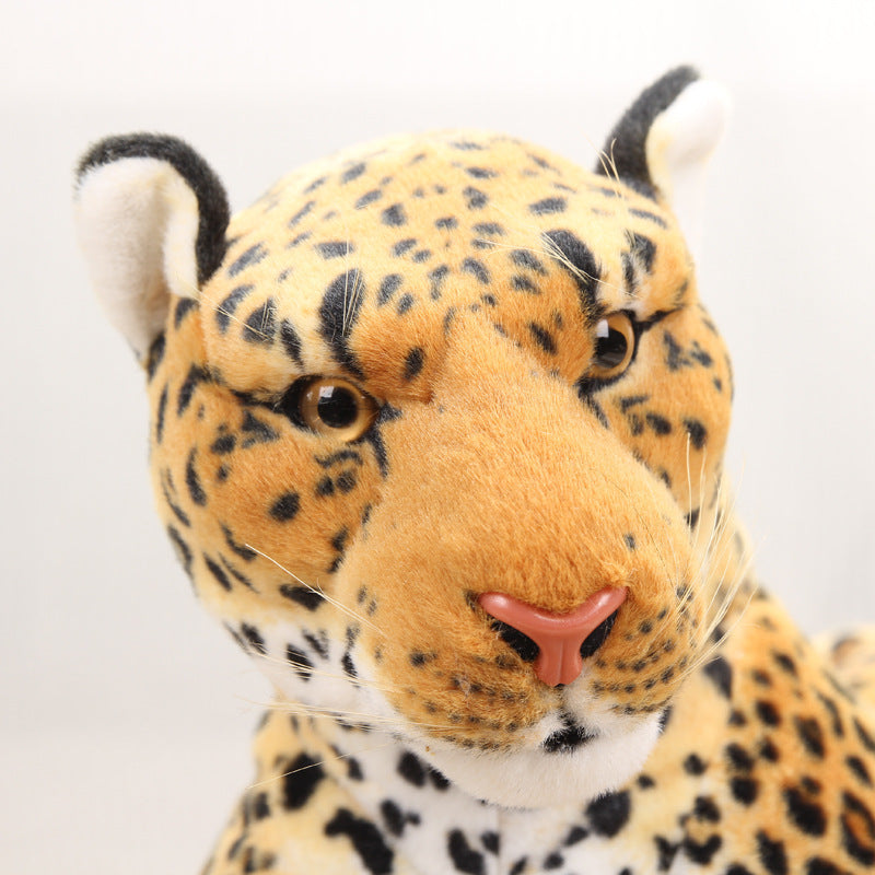 Simulation animal plush toy leopard leopard | Magic Stories