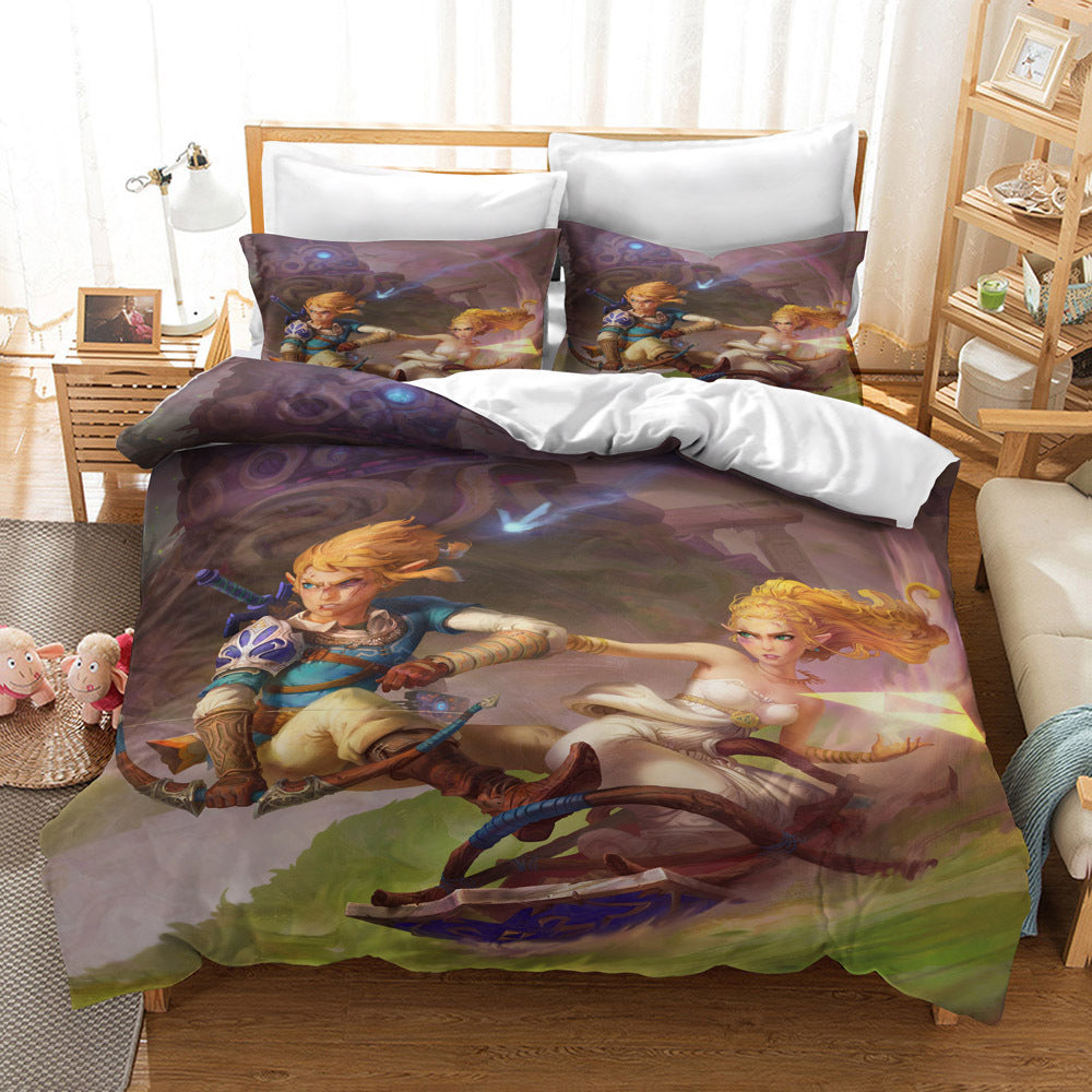 Bedding Set Of 2 Or 3 Pieces — in use