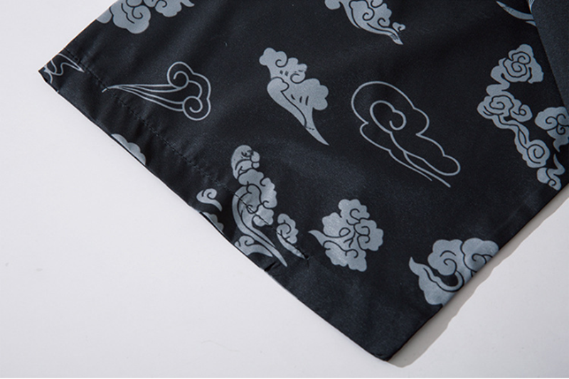 Japanese Kimono Cardigan Cat Samurai Streetwear Men Women Japan Harajuku Anime Clothes — packaging