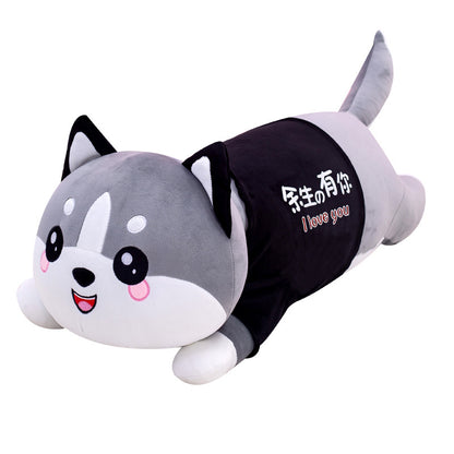 dog plush — detail