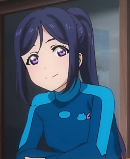 Matsuura Konan cosplay wig — detail