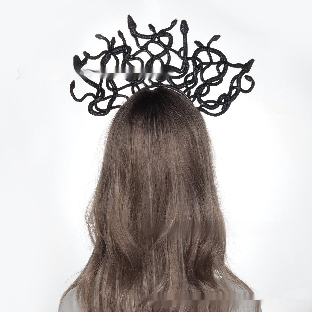 Medusa Snake Headband Halloween Costume Prop — back view
