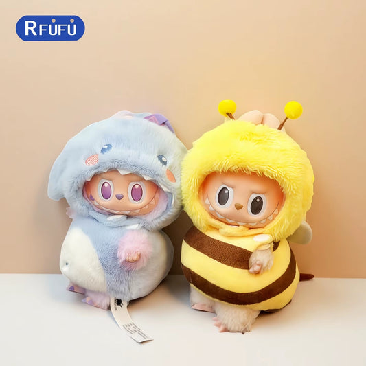 Doll Cos-shark Beautiful Plush Doll, Decorative Clothing For Bubu V1 V3 17cm, Funny Clothing For Cockroaches, Bee Set,