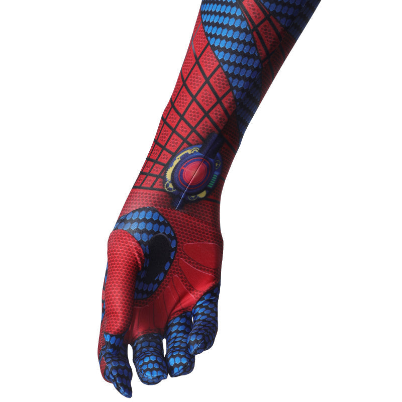 Spider-Man PS5 Amazing Suit Jumpsuit Cosplay Costumes — scale reference