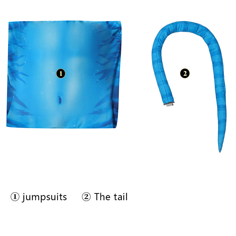 Avatar 2 The Way of Water Neytiri Cosplay Costume — detail