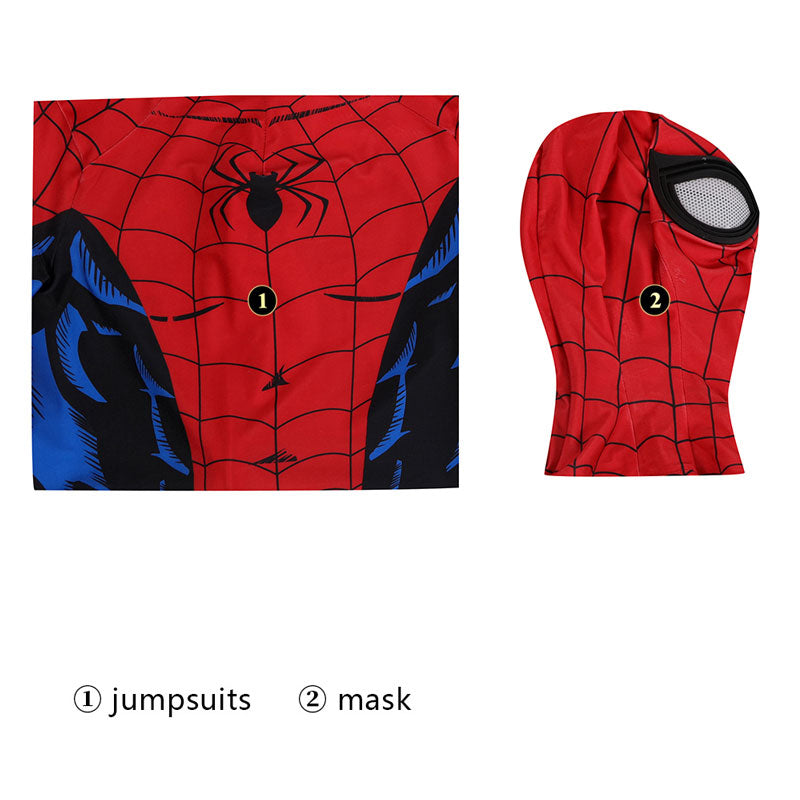 The Amazing Spider-Man Peter Parker Jumpsuits Cosplay Costume — packaging