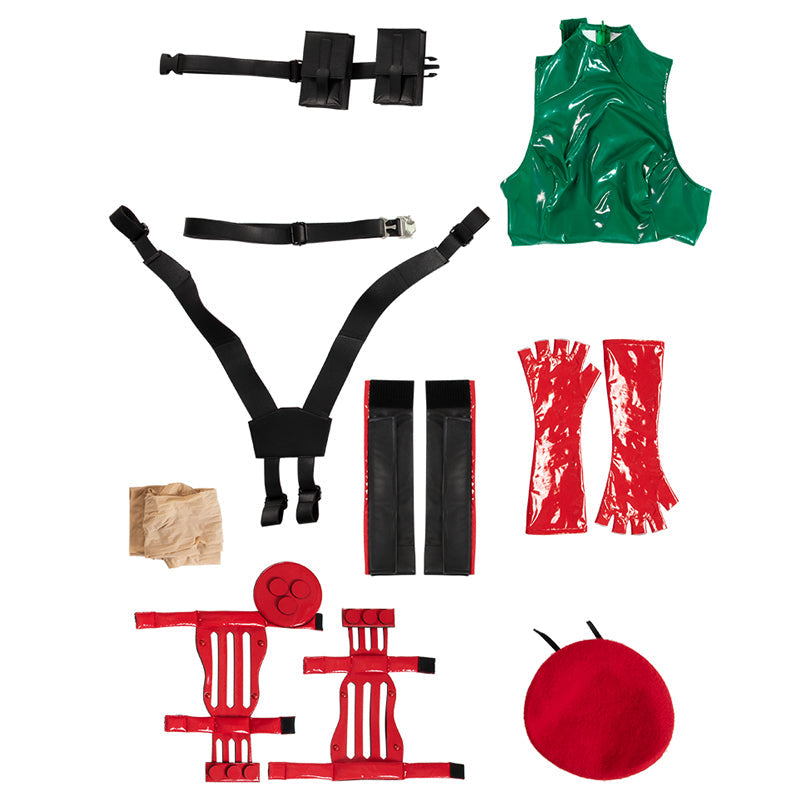 Street Fighter X Tekken Cammy Cosplay Costumes — detail