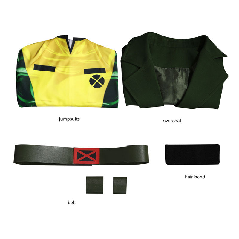 X-Men '97 Rogue Anna Marie Cosplay Costumes — detail