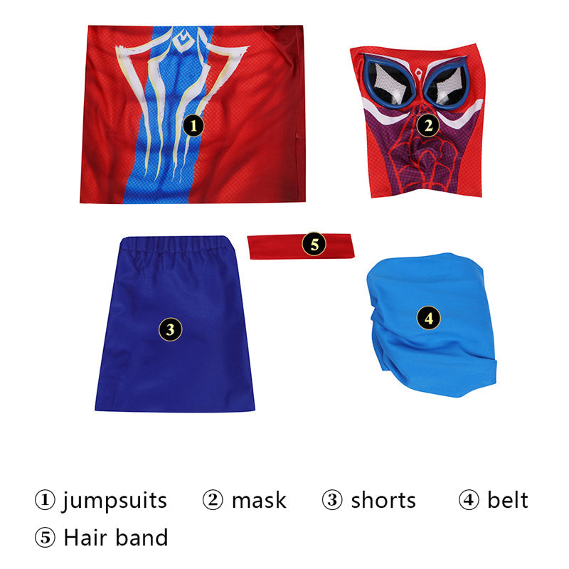 Spider-Man India Pavitr Prabhakar Cosplay Costume — packaging