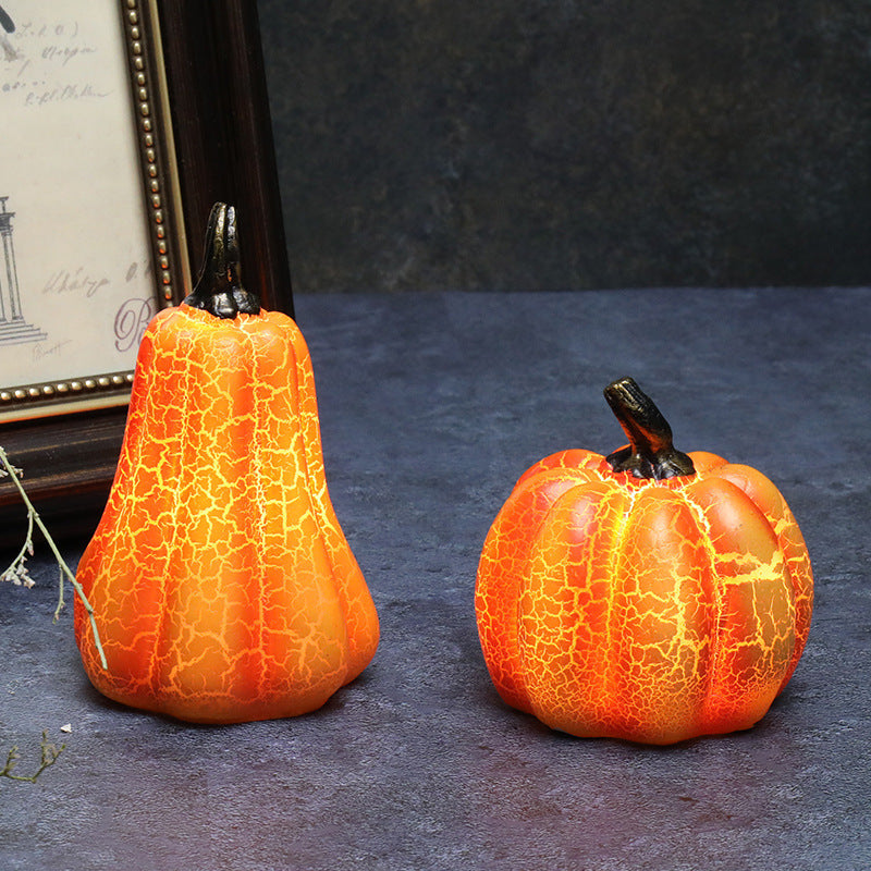 Halloween Pumpkin Lantern LED — in use