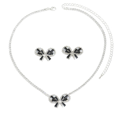 Women Black Butterfly Cubic Zirconia 2 Pcs | Magic Stories