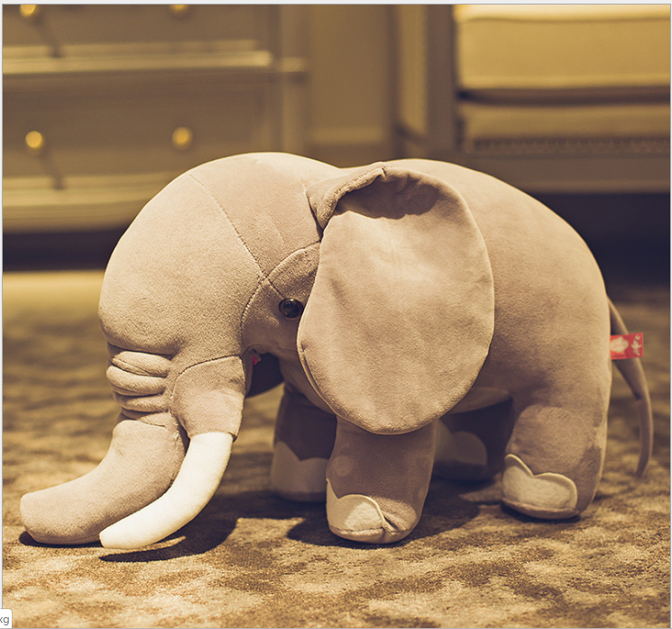 Elephant plush toy — packaging