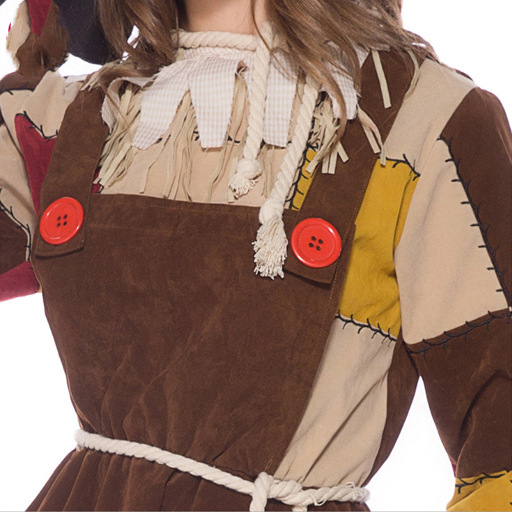 The Wizard of Oz Stage Play Scarecrow Costume — back view