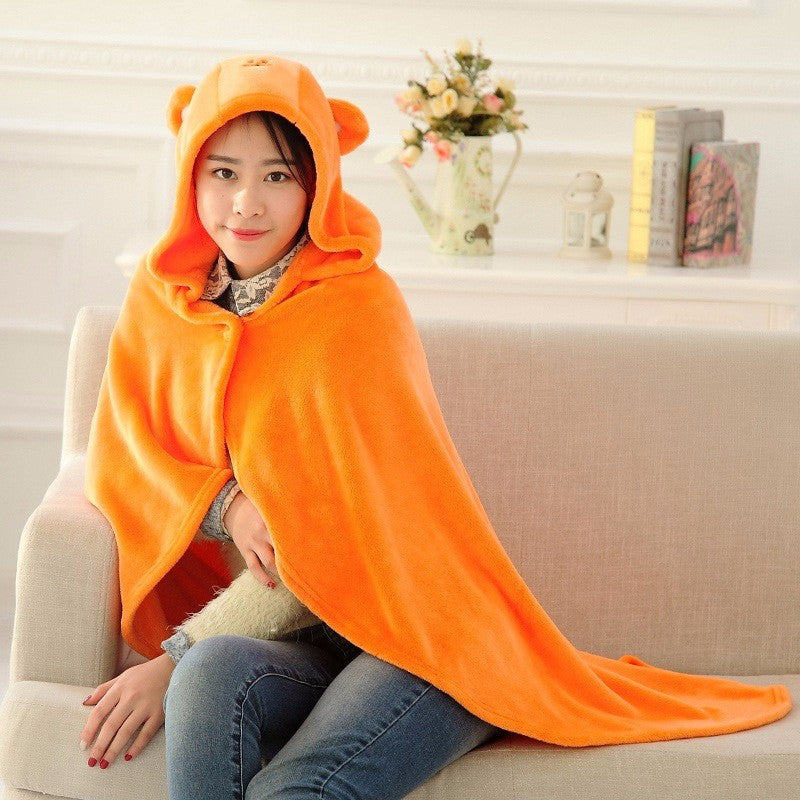 Umaru Chan Cloak Anime Umaru Chan Doma Umaru Cosplay Costume Flannels Cloaks Blanket Soft Hoodies — detail