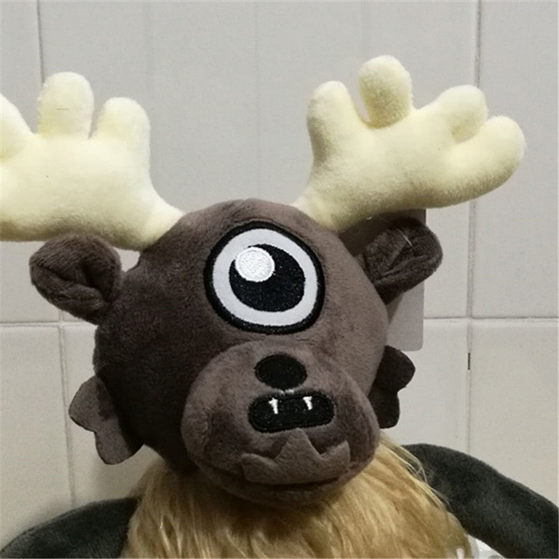 One-Eyed Giant Deer Plush Doll Elk Toy Doll | Magic Stories