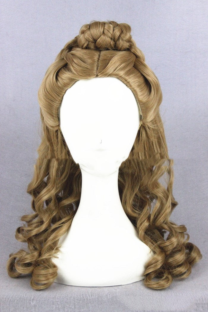 Pulls Brown Cosplay Wig — side view