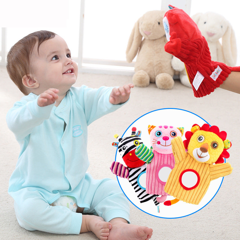 Plush finger doll