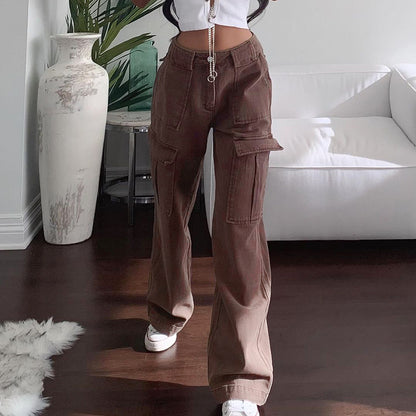 Women Streetwear Fashion Oversize Trouser | Magic Stories