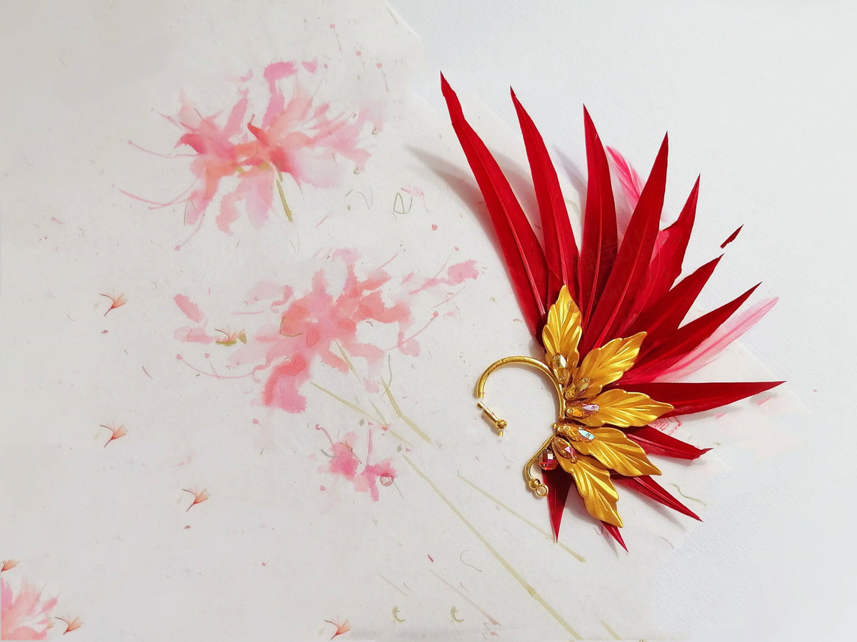 Feather Earrings Angel Wings Jewelry | Magic Stories