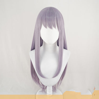 Minato Yu Hina cosplay wig gray purple — packaging