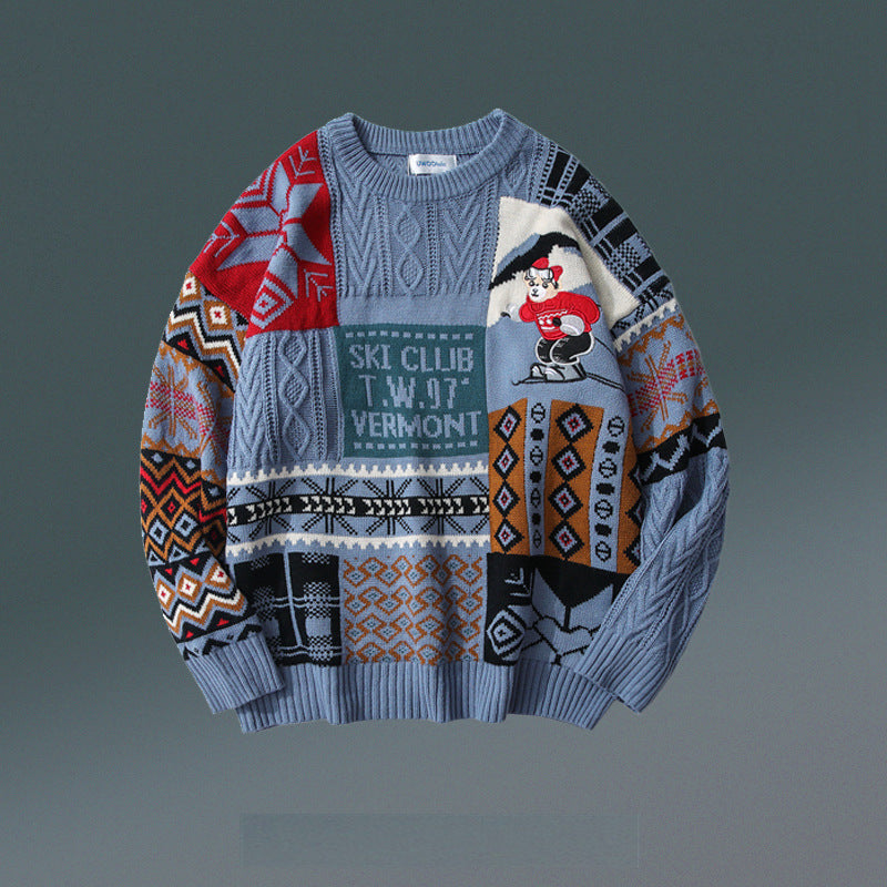 Men's Red Christmas Sweater — packaging