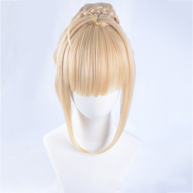 Nero Fate Saber Cockroach Nest Cosplay Wig — side view