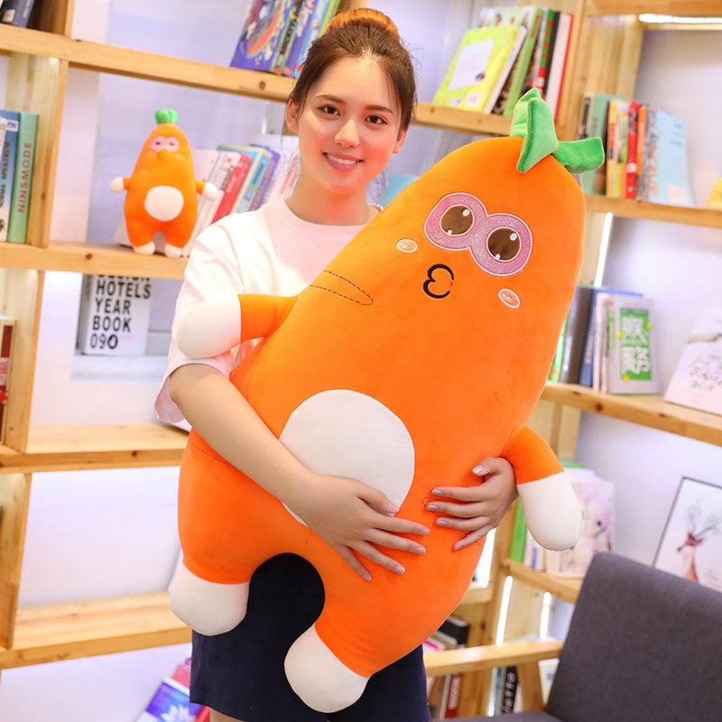 Carrot baby plush plant pillow | Magic Stories