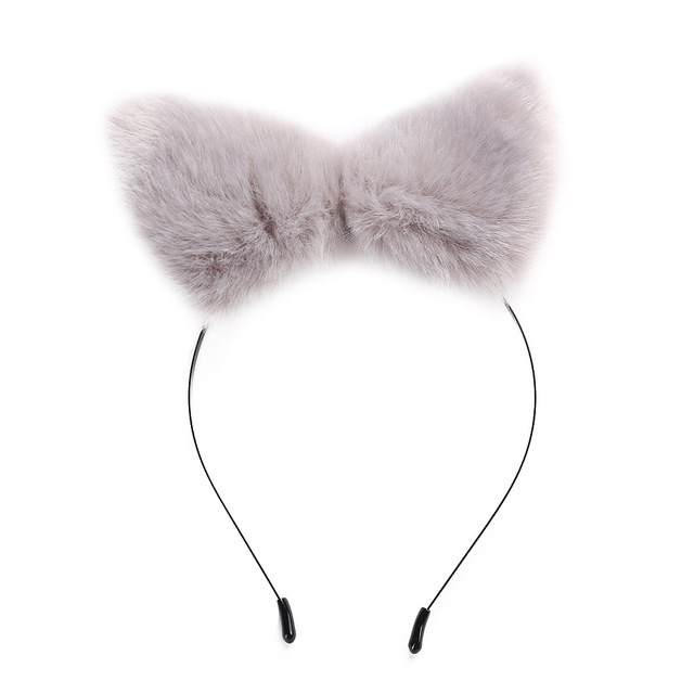 Anime performance headwear props — back view