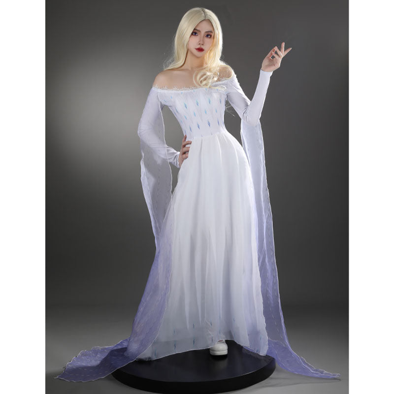 Frozen 2 Elsa Snow Queen Cosplay Costumes — detail