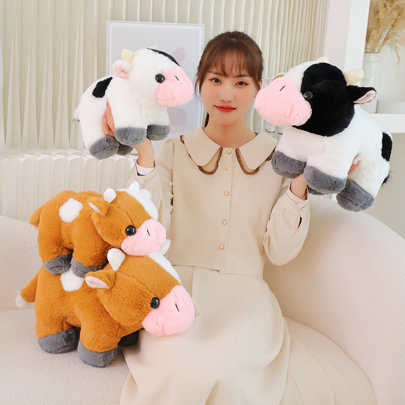 Cute Ranch Cow Doll Plush Toys