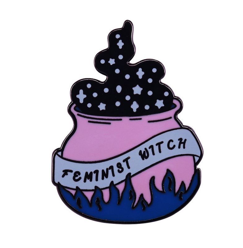 Enamel Pin Creative Cartoon Metal Brooch Pin — detail