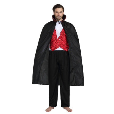 Halloween vampire show costume — back view