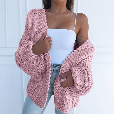 Cardigan bat shirt sweater women plush | Magic Stories