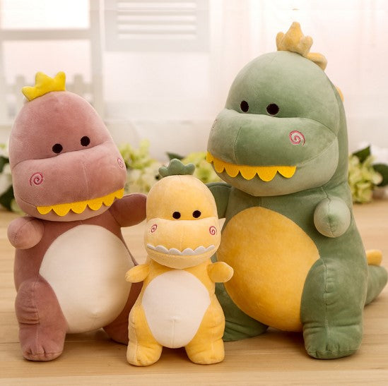 ADORABLE DINOSAUR COMPANION PLUSH TOY — side view