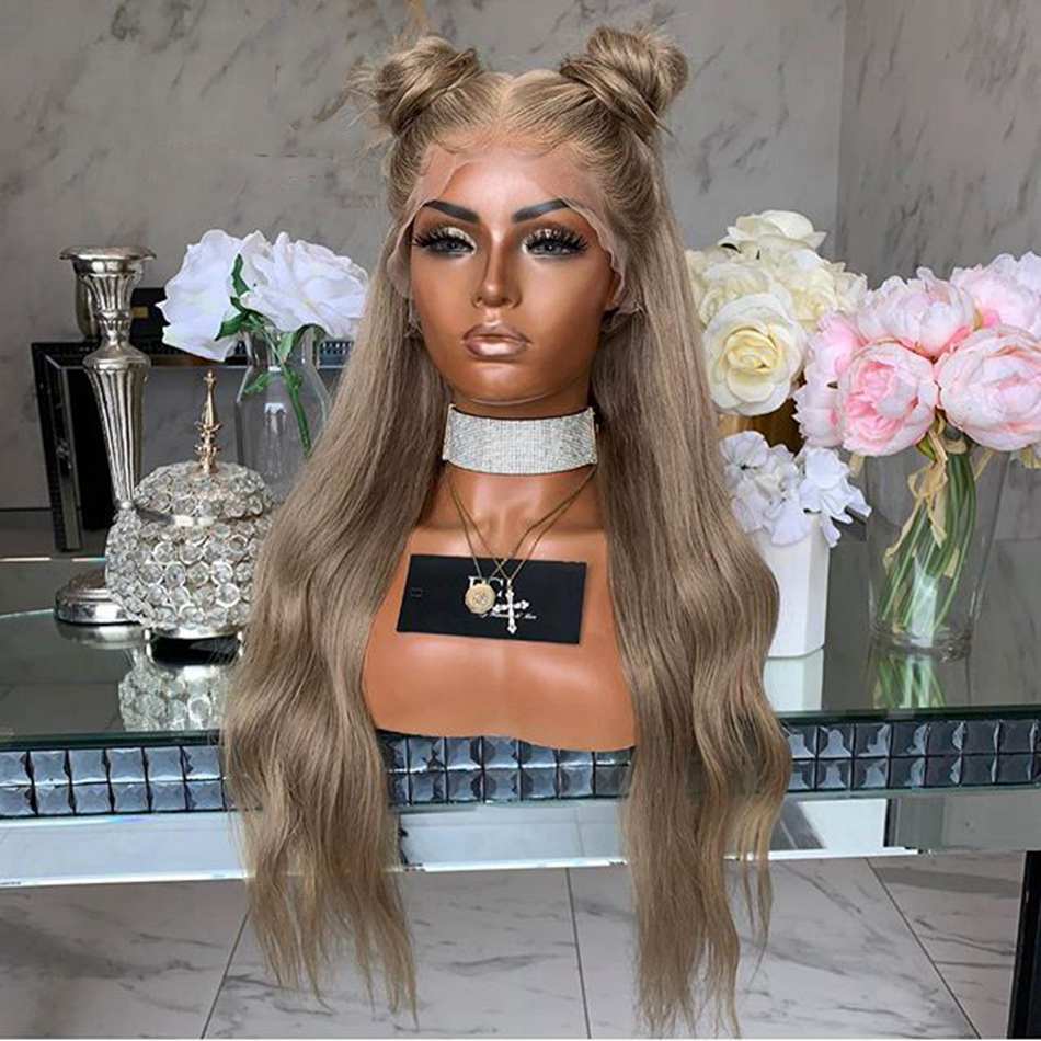 Barbie 2023 Movie Cosplay Set — Pink Costume + Blonde Lace Front Wig (agent draft T456) — back view