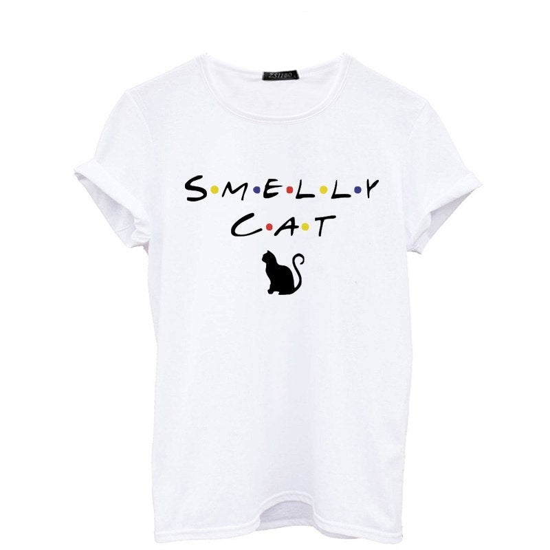 Fashion letter Harajuku women's T-shirt — side view