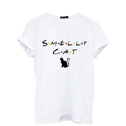 Fashion letter Harajuku women's T-shirt — side view