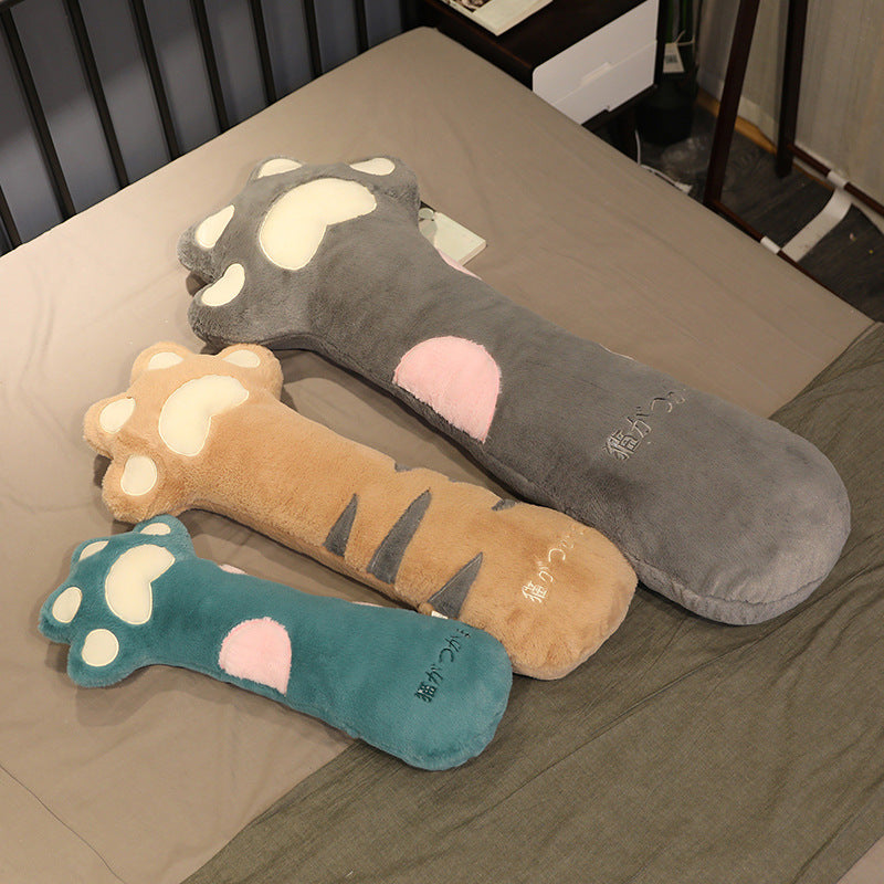 Cute cat paw bedside pillow plush toy | Magic Stories