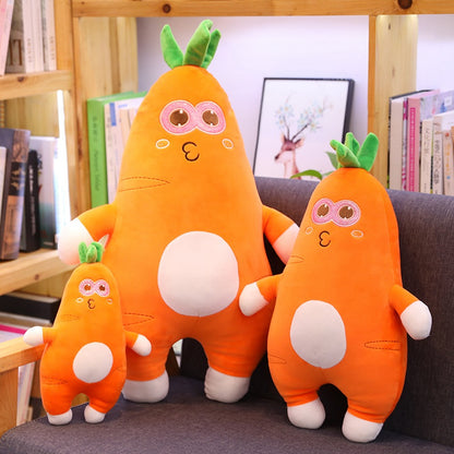 Carrot baby plush plant pillow | Magic Stories