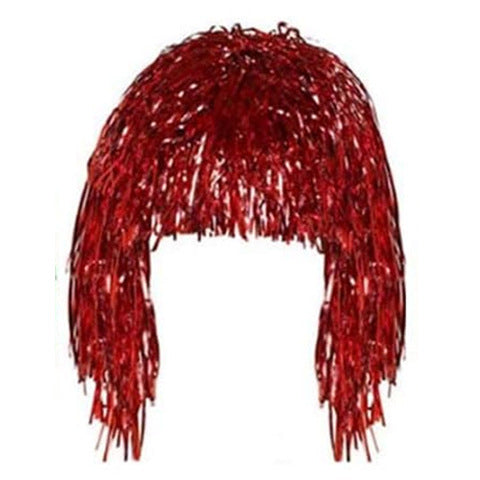 Cosplay Rain Silk Disco Masquerade Wig — side view