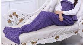 Mermaid Tail Knitting Sleeping Blanket | Magic Stories