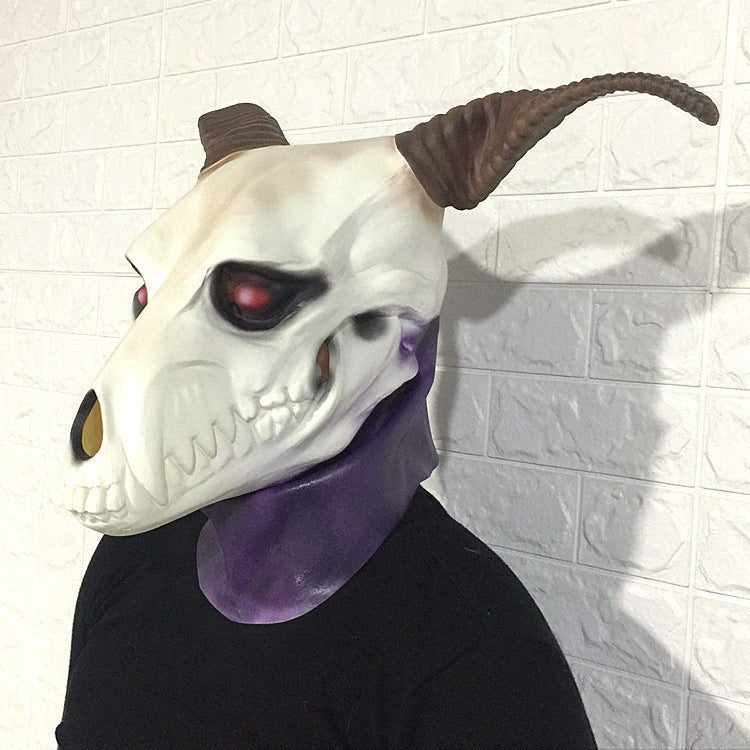 Anime Horror Latex Headgear | Magic Stories