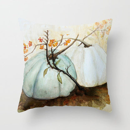 Pumpkin short plush sofa pillowcase | Magic Stories