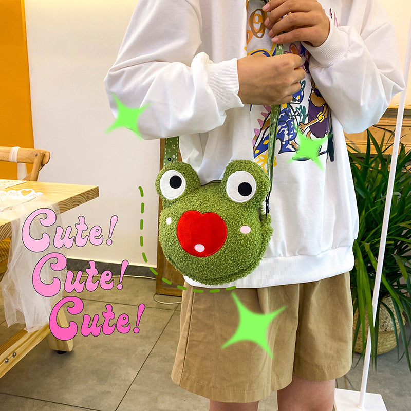 Fashion New Frog Doll Bag Plush — packaging