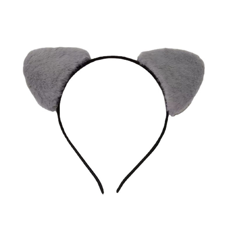 Plush Cat Ear Headband Hairpin For Hair | Magic Stories