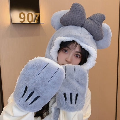 Butterfly Plush Multifunctional Hat Scarf | Magic Stories
